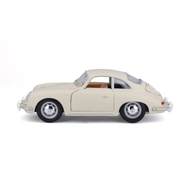 Kovový model Porsche 356B Coupe (1961) Ivory v mierke 1:24