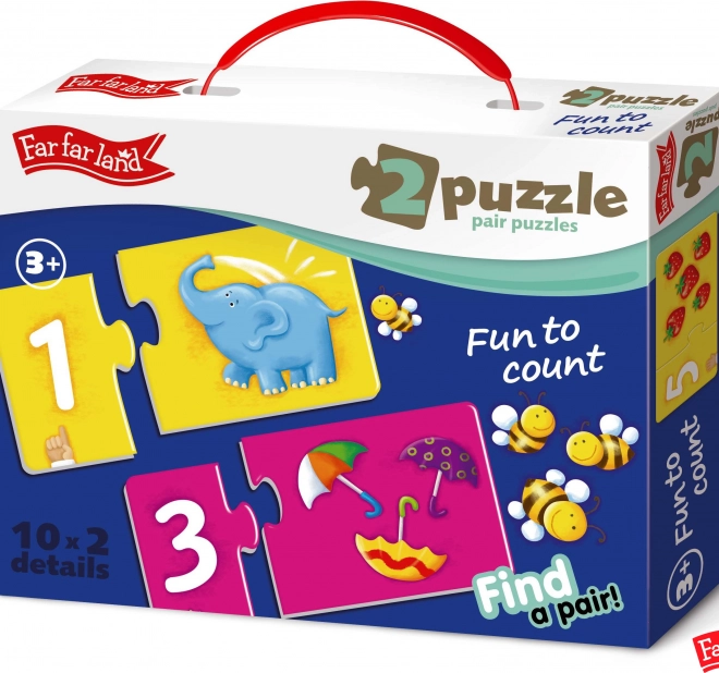 Puzzle pre párovanie Far Far Land
