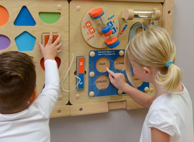 Nauka o magnetizme - nástenná edukačná tabuľa