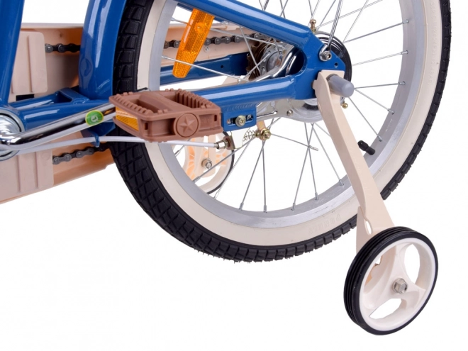 Uroczy mestský bicykel s košíkom pre deti Eurocle 18"