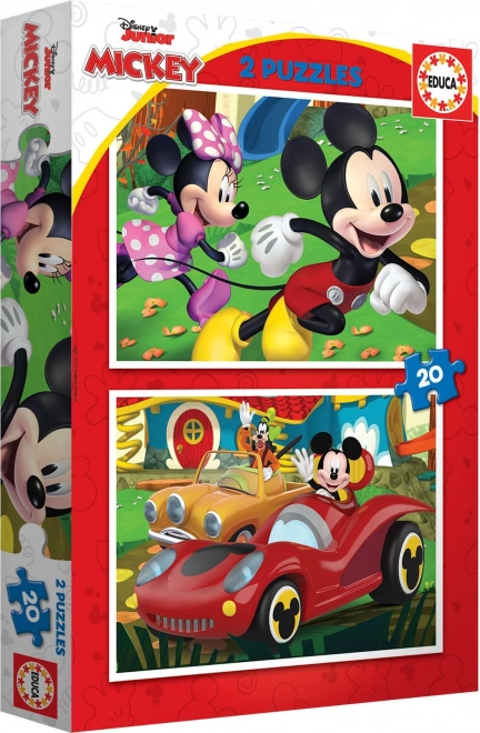 Educa Puzzle Mickey Mouse: Zábavný Park