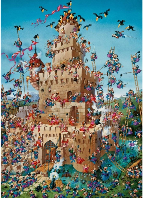 Heye puzzle Otváračka sejfov Suzie 1000 dielikov