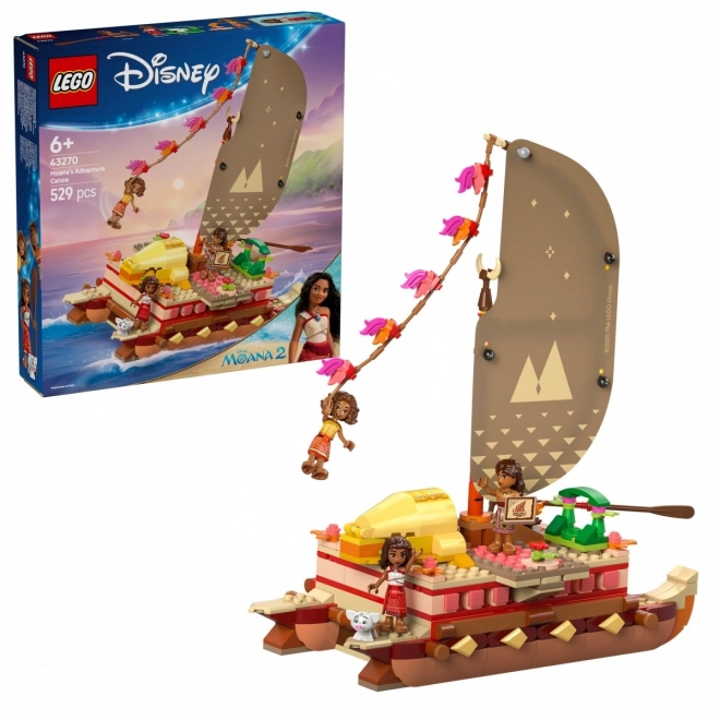 Lego Disney Moana dobrodružstvo s kajakom