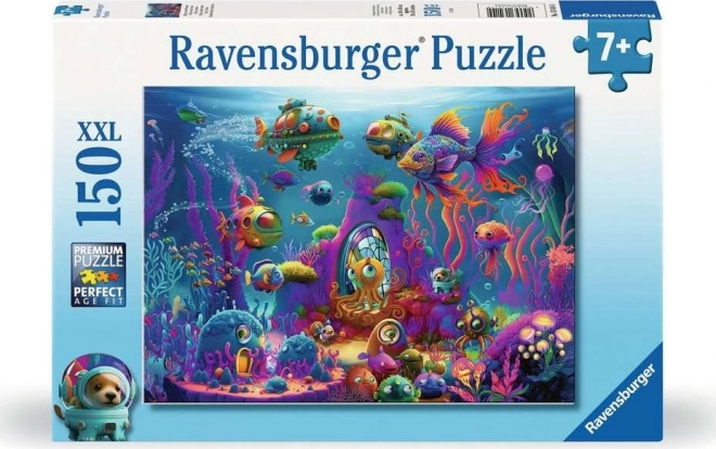Puzzle Mimozemšťania v oceáne XXL