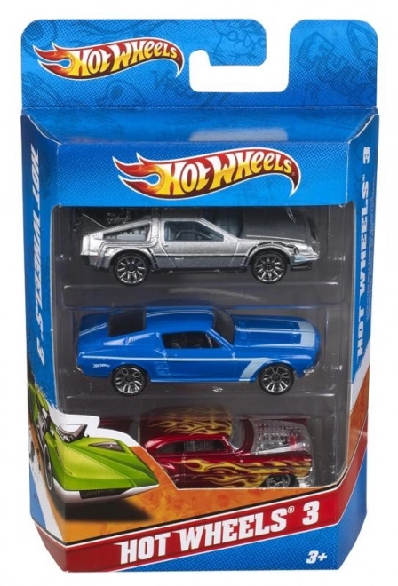 Hot Wheels Sada Autíčok 3ks