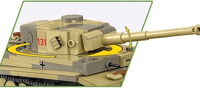 Model tanku Panzer VI Tiger I č. 131 od COBI