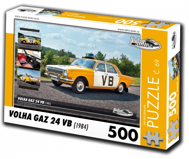 Retroauta puzzle Volha GAZ 24 VB 1984
