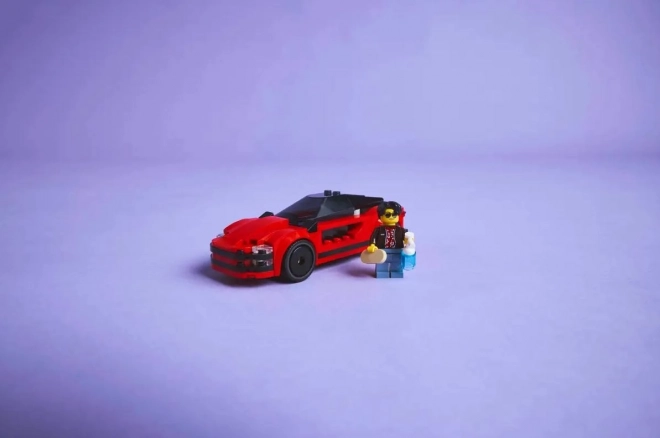 Lego City Červené športové auto