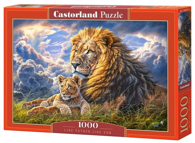 Puzzle Aký otec, taký syn 1000 dielikov