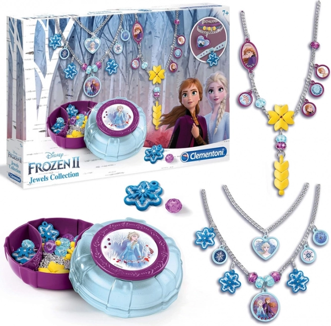 Clementoni sada na výrobu šperkov FROZEN Ľadové kráľovstvo