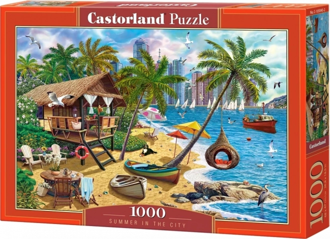 Puzzle Léto Ve Měste 1000 Dielikov