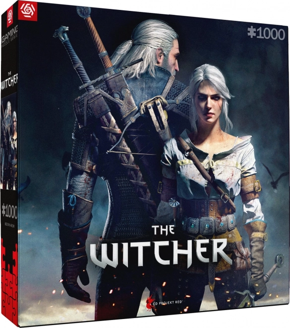 Puzzle Witcher - Geralt a Ciri 1000 dielikov