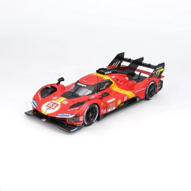 Model auta Bburago Ferrari Racing 499P LMH