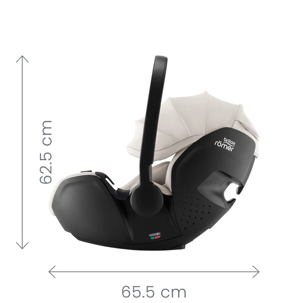 Autosedačka Baby-Safe Pro od Britax Römer v odtieni Space Black