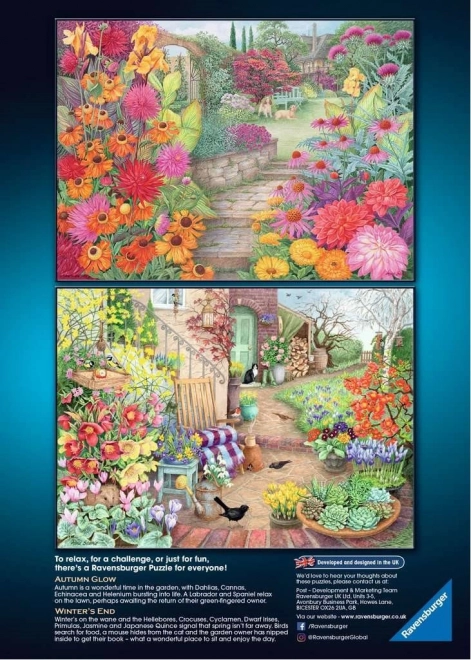 Ravensburger Puzzle Nádherné Záhrady