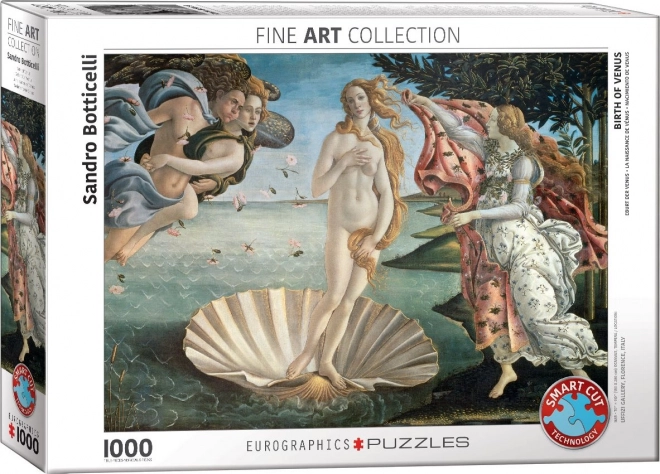 Puzzle Zrodenie Venuše 1000 dielikov