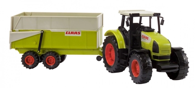 Traktor Claas Ares s prívesom