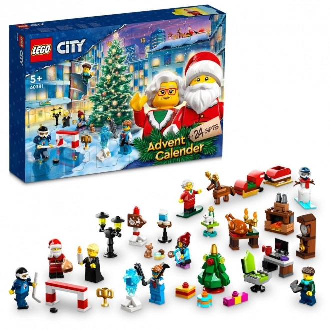 Adventný kalendár LEGO City 2023