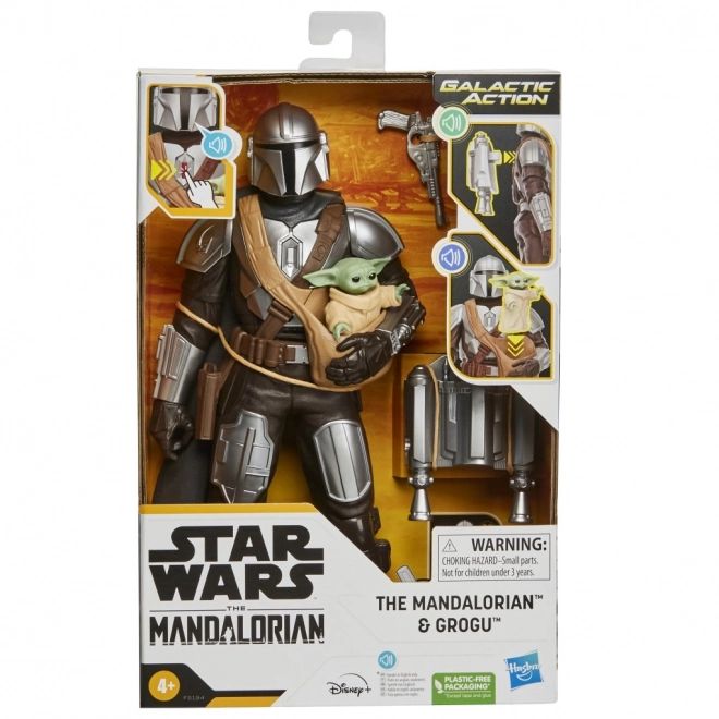 Star Wars Galactic akčná figúrka Mandalorian a Grogu