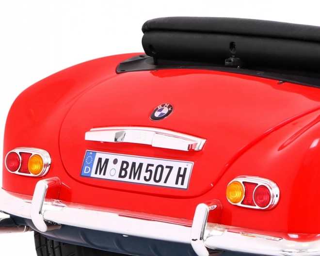 Detské elektrické auto BMW 507 Retro červené