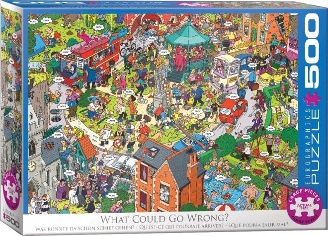 Eurographics Puzzle Čo sa môže pokaziť? XL 500 dielikov