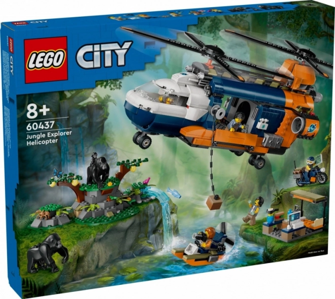 Lego City Helikoptéra Džungľových Bádateľov