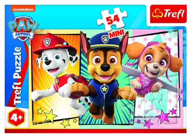 Minipuzzle Paw Patrol 54 dielikov