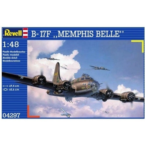 Model lietadla B-17F Memphis Belle