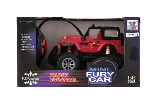 RC Terénne Auto Ružové