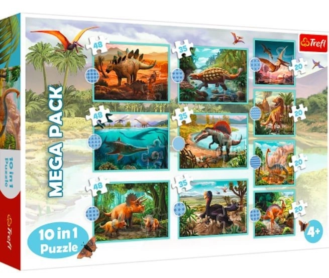 Puzzle Svet dinosaurov