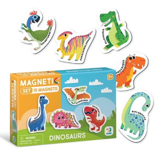 Magnetická hra Dinosauri