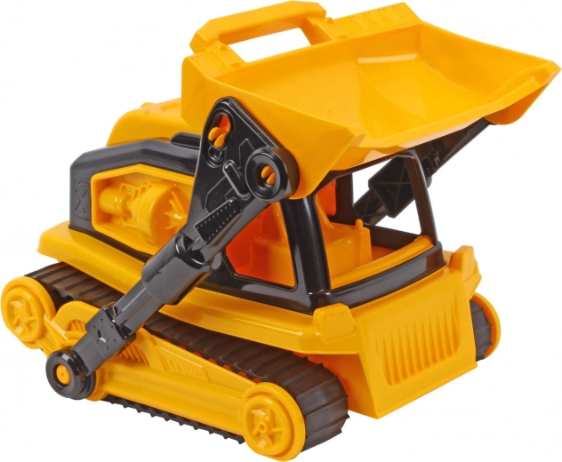 Pohyblivý predný nakladač pre akčnú hru