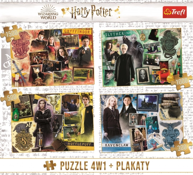 Puzzle Harry Potter 4v1