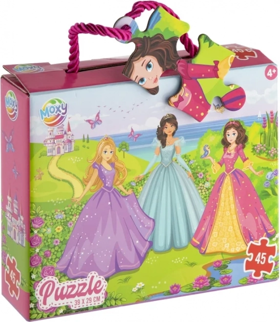 Moxy puzzle princezné 45 dielikov