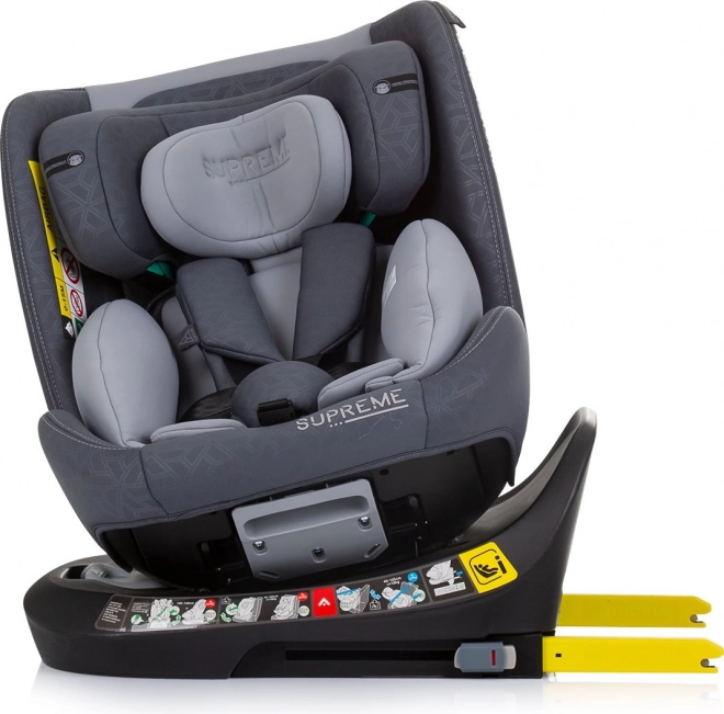 Autosedačka Chipolino Supreme i-Size 360 Isofix, žula