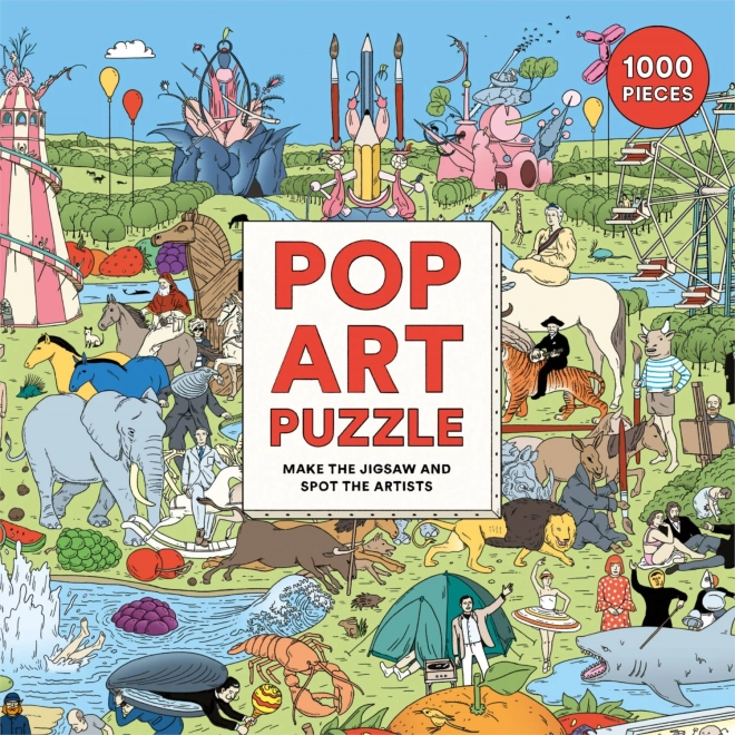 Puzzle Pop Art 1000 Dielikov