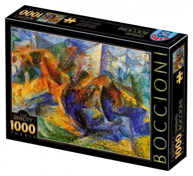 Puzzle Kôň a jazdec 1000 dielikov