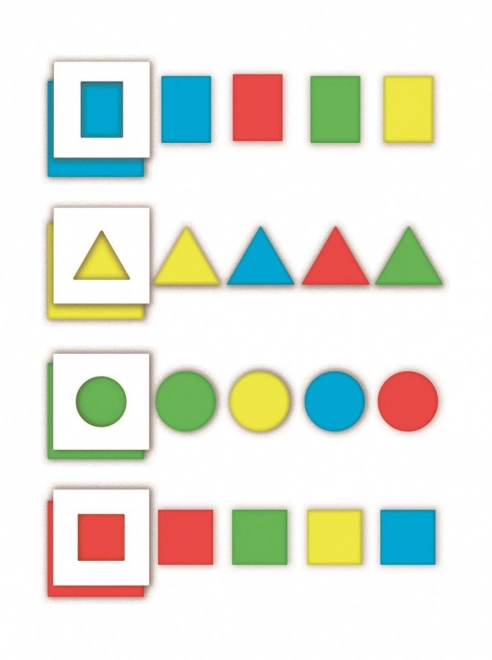 Clementoni: Vzdelávacie hry - Tvary a farby