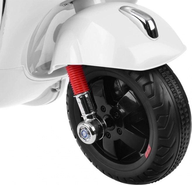 Elektrický skúter Vespa GTS Super pre deti – Biela