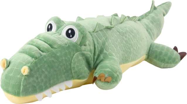 Plyšový krokodíl zelený 50 cm