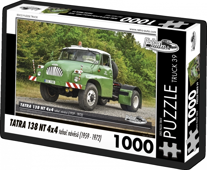 Retro Autá Puzzle Tatra 138 NT 4x4