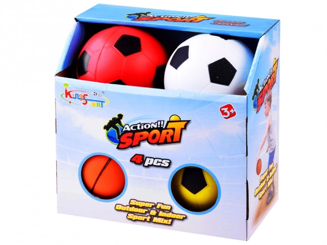 Sada penových lôpt na futbal