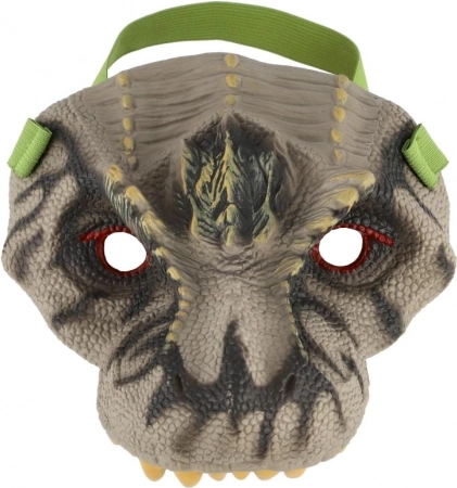 Gumená dinosauří maska na karneval