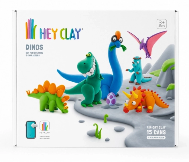 Modelovacia hmota Hey Clay Dinosauri