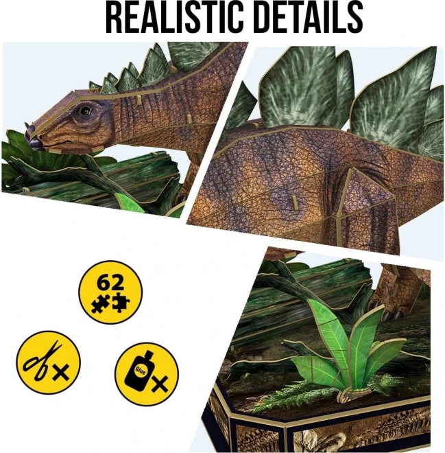 3D puzzle National Geographic: Stegosaurus