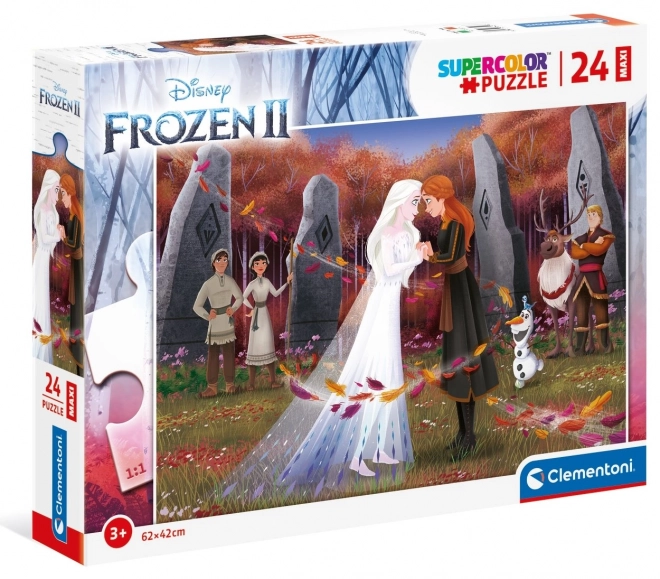 Clementoni - Puzzle Maxi Frozen 2