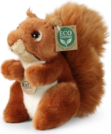 plyšová veverička 18 cm eco-friendly