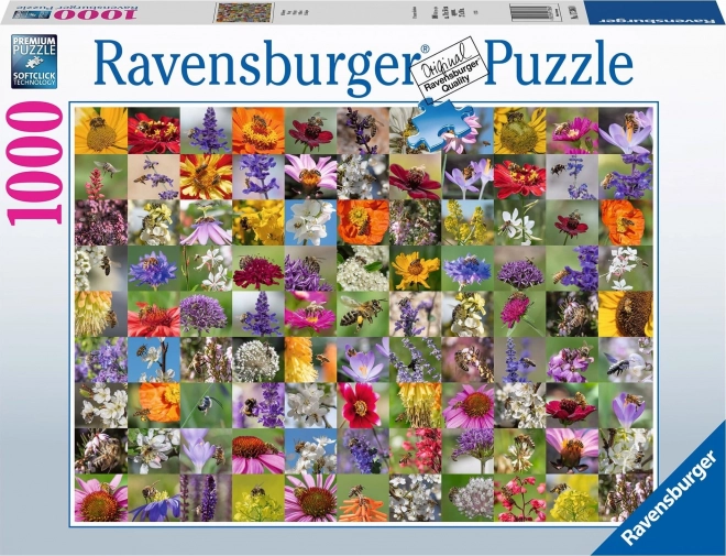 Ravensburger Puzzle Včely Na Kvetinách