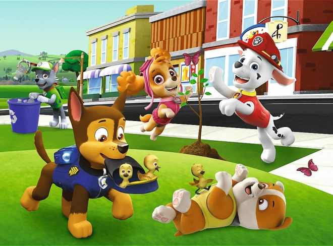 Puzzle 30 dielikov Psíkovia v akcii PAW Patrol