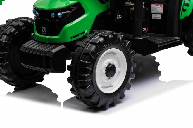 MEGA Traktor D68 s prívesom zelený